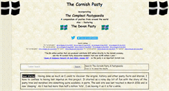 Desktop Screenshot of cornishpasties.org.uk